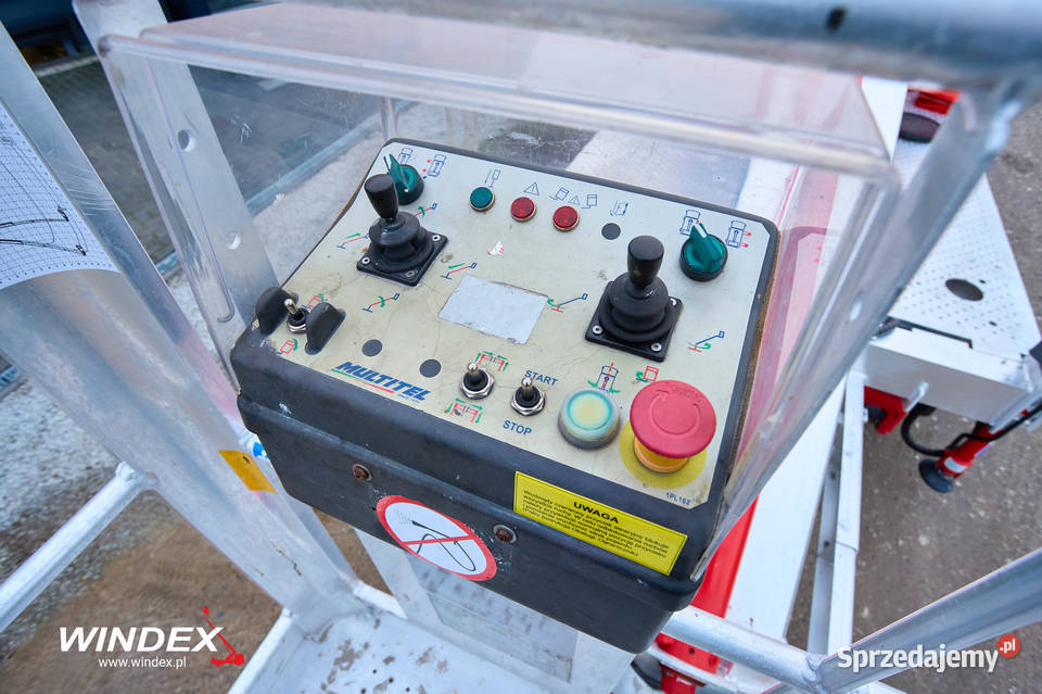 Podnośnik koszowy Multitel MTE 270 Chojnice