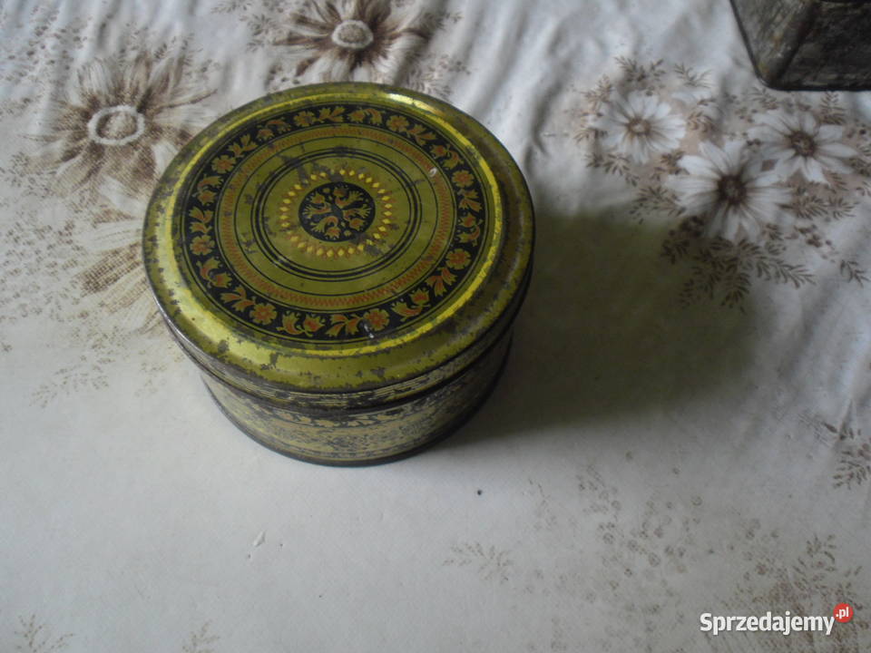 Pedełko metalowe landrynach Syrena w Warszawie sprzedam