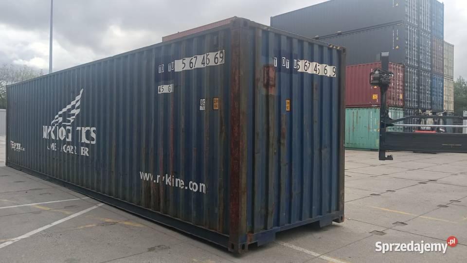 Kontener morski magazynowy 40HC 12 metrowy