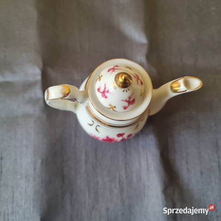 Mały porcelanowy dzbanuszek dekoracyjny Warszawa
