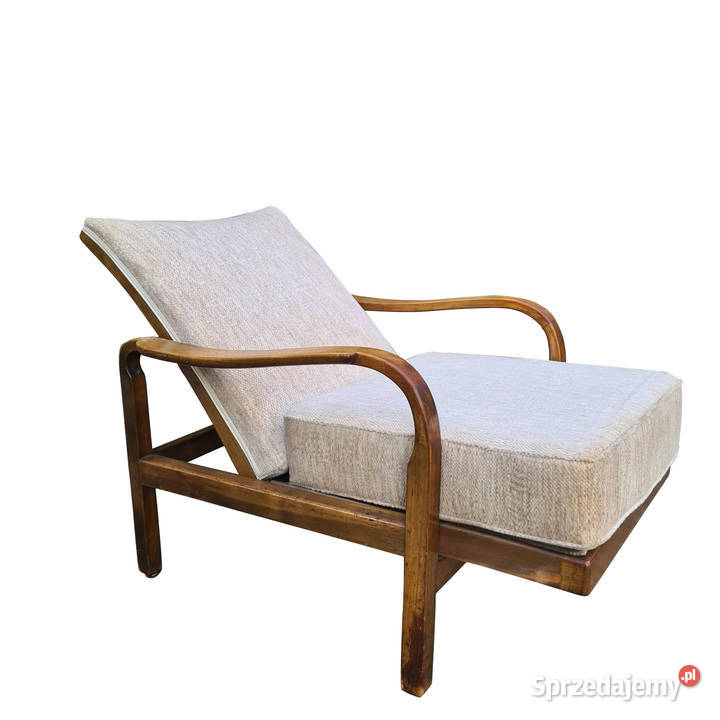 Rozkładany FOTEL ART DECO