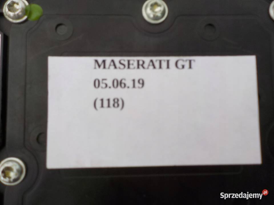 SILNICZEK MECHANIZM SIŁOWNIK MASERATI wyposażenie elektryczne