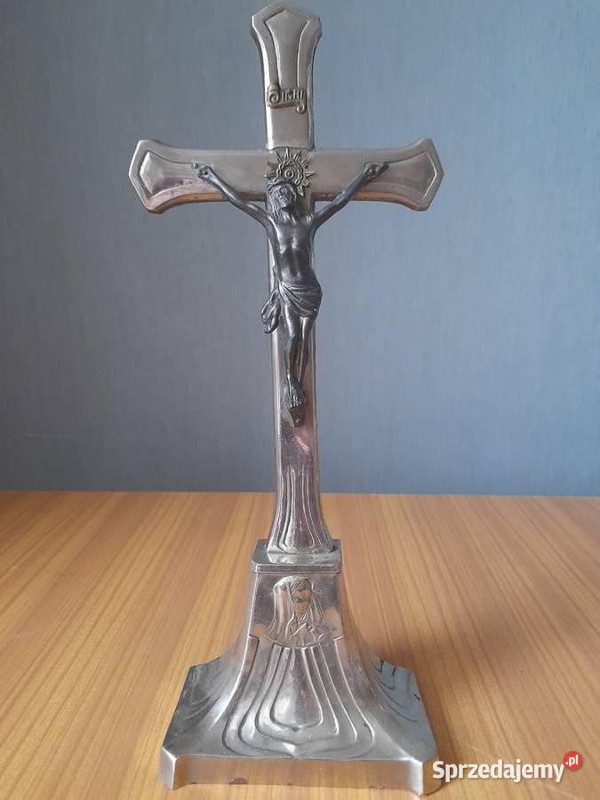Krzyż stojący zdobiony wielkopolskie Międzychód