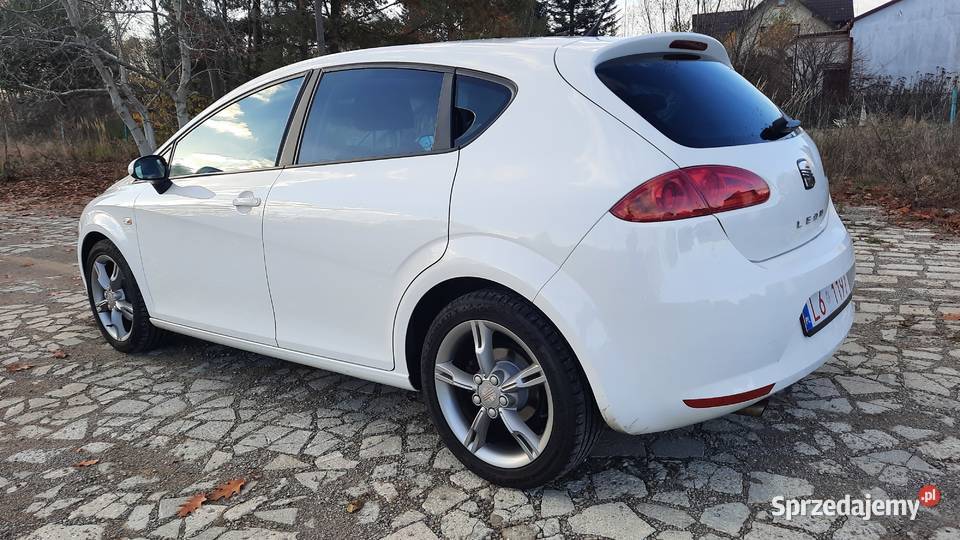 Seat Leon 14 14V Benzyna Klima sprawna Alu Super Rok produkcji 2008 lubelskie Kraśnik