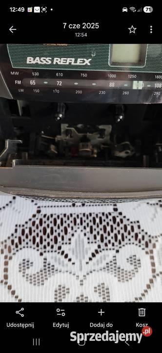 Radio odtwarzacz CD Sony Busko-Zdrój sprzedam