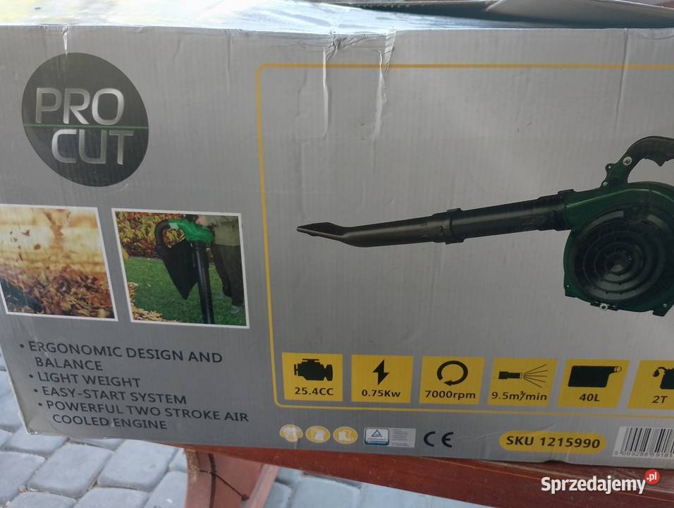 Dmuchawa spalinowa Pro Cut z zestawem do sprzedam