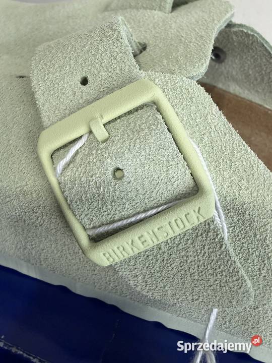 KlapkiMule Birkenstock Boston Faded Lime 1026774