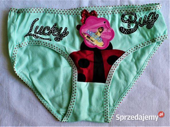 Figi majtki dziewczęce bawełna 122128 4 Warszawa