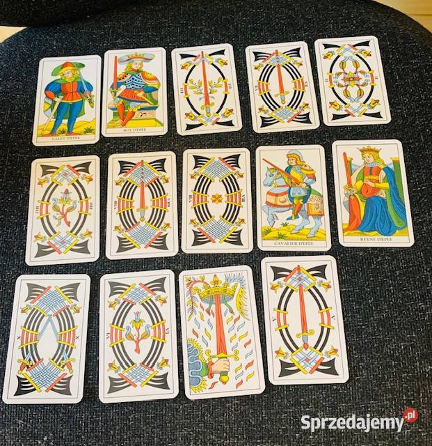 Marseille Tarot Mini Tarot Marsylski Mini Kultura i Rozrywka Warszawa