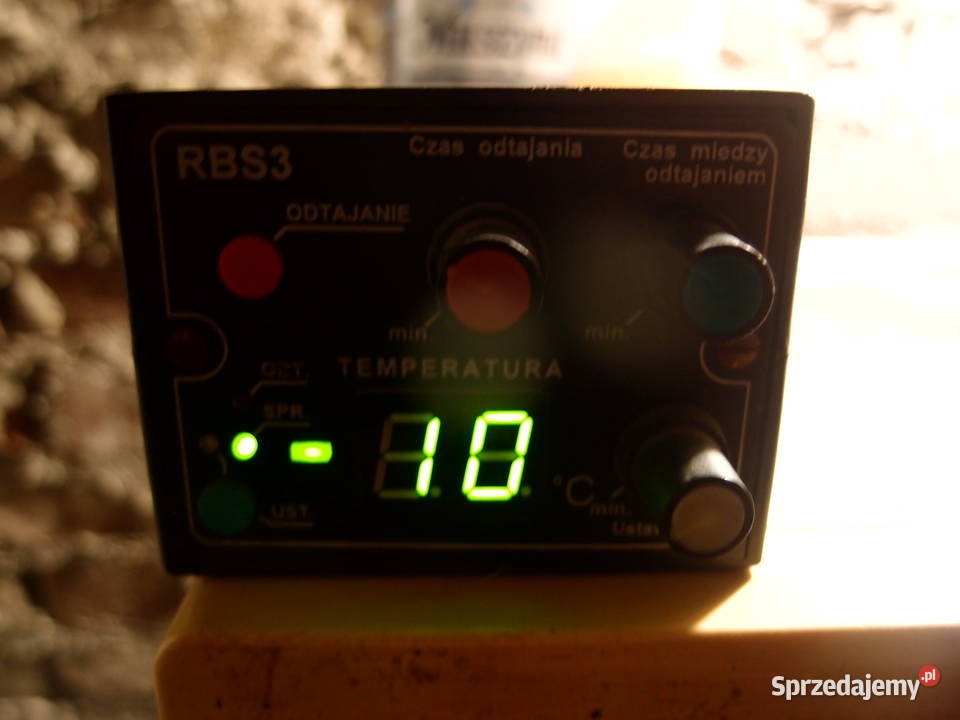 Regulator temp RBS 3 z czujnikiem Pt100 łódzkie Łódź sprzedam