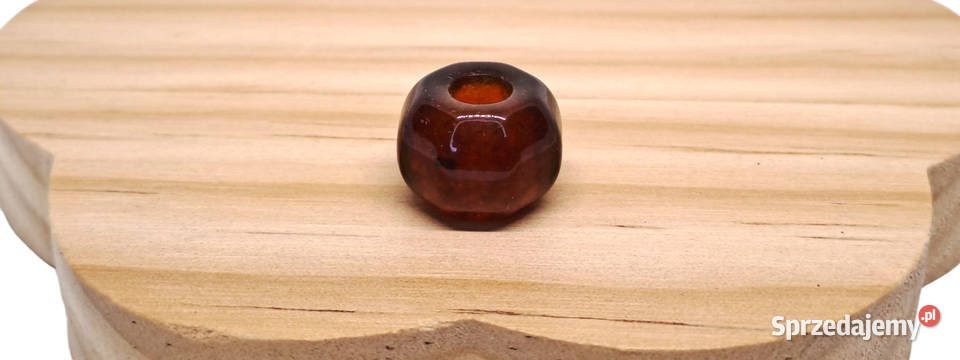 Charms bursztynowy BURSZTYN bałtycki koniakowy Warszawa