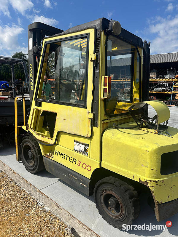 Wózek widłowy Hyster H300XM LPG 3 tony 2002 Kęty
