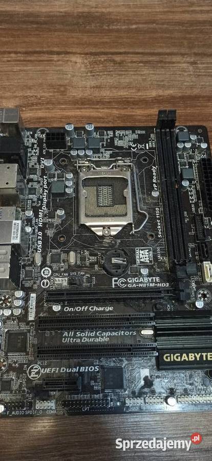 Płyta główna Gigabyte GAH81MHD3 H81 DualDDR31600 Witoszów Dolny