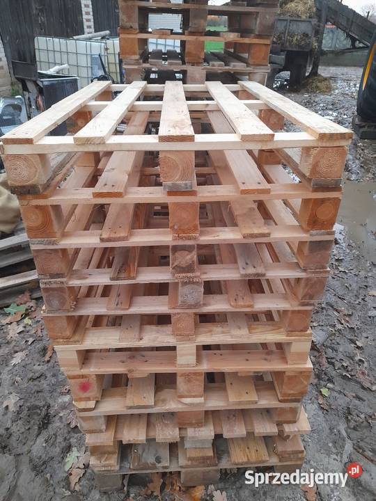 Palety przemysłowe 120 x 100 stan Biznes i Przemysł Bychawa