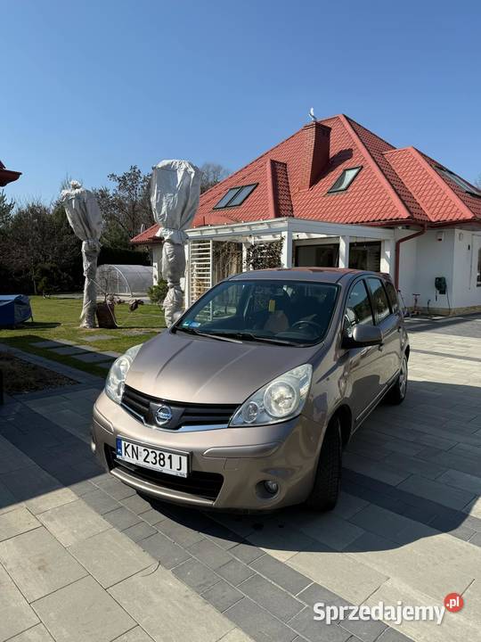 2010 Nissan note 16 benzyna automat 2010 134 362 Note Nowy Sącz