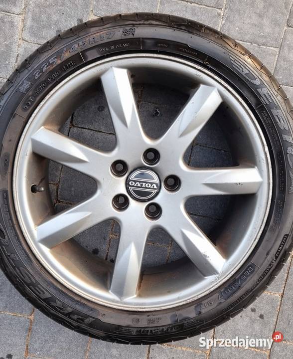 Felgi 17 volvo oryginalne volans opony letnie mazowieckie
