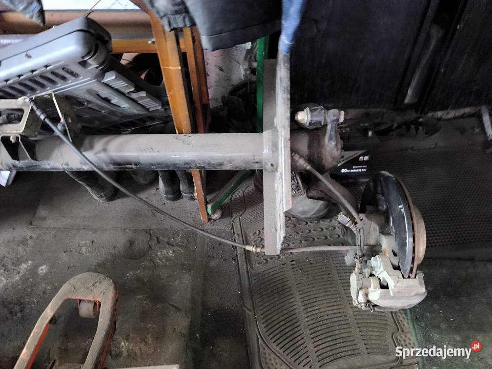 Belka oś skrętna hamowana ALKO dostawcze