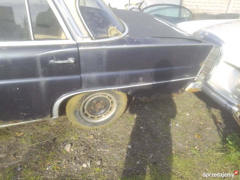 części Mercedes w111 w108 280 se 220 SEB zderzak Bydgoszcz sprzedam