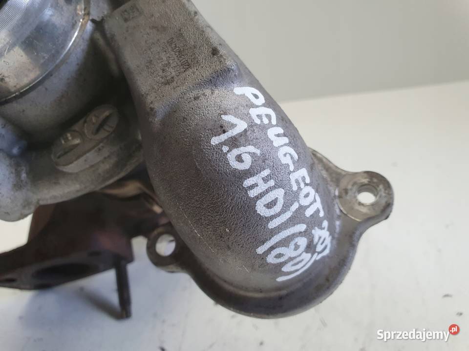 TURBOSPRĘŻARKA Peugeot 207 16 HDI 9673283680 lubelskie Chełm