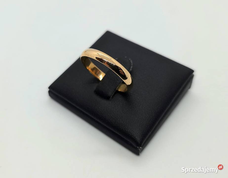 Złota obrączka próby 583 303g Rozmiar 23 złoto Obrączki Elbląg
