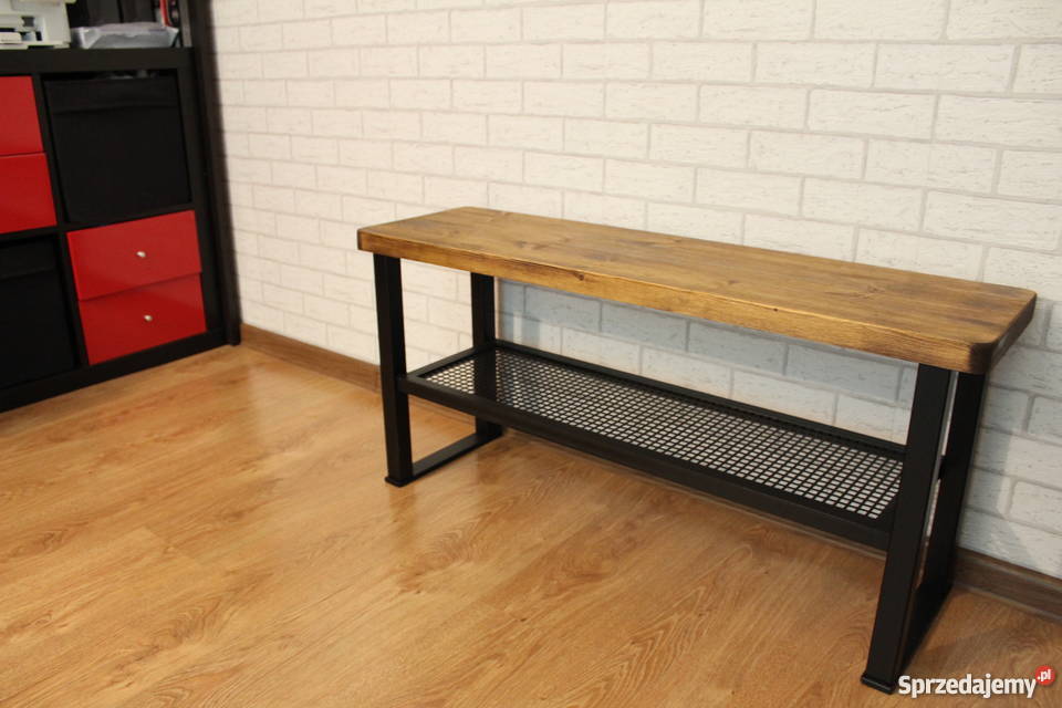 meble vintage loft do przedpokoju wieszak Szczecin