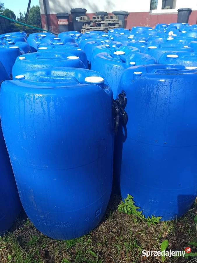Bańki 60l z kranem i odpowietrznikiem Brzeziny sprzedam