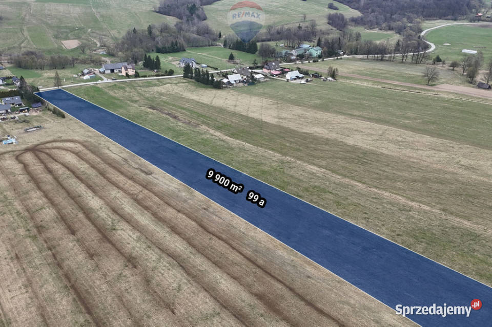 Działka 99a rolbud Smerekowiec Uście Gorlickie małopolskie