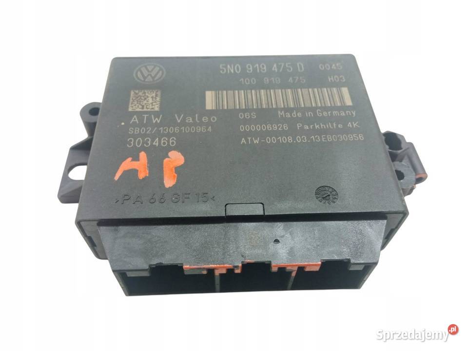 MODUŁ PDC PARKOWANIA 5N0919475D VW Volkswagen