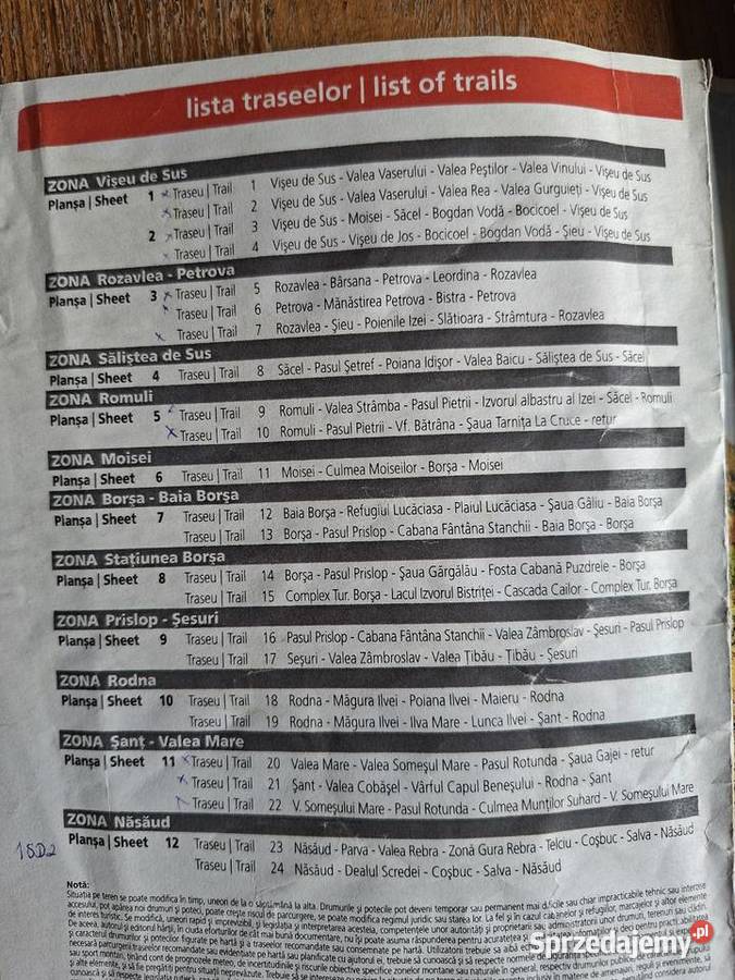 Rumunia Cycling trails in Maramures Rodnei miękka małopolskie Kraków sprzedam
