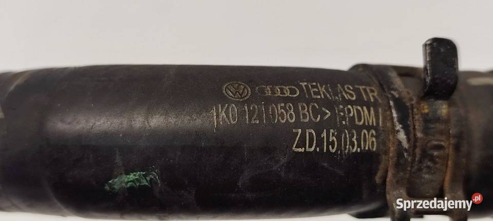 VW EOS RURA PRZEWÓD WODY 03C121070D 1K0121058BC osobowe