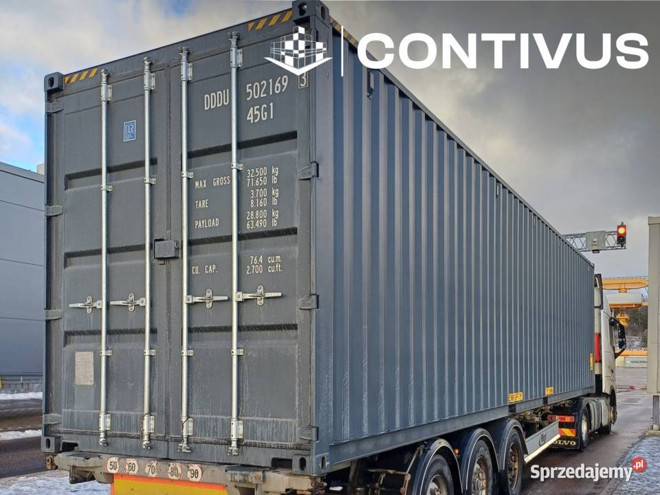 Kontener morski magazynowy 12m 40HC Promocja Gliwice