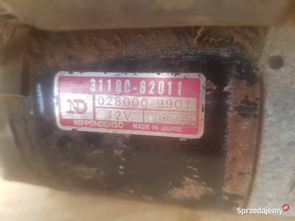 Suzuki Swift EA rozrusznik 13 benzyna G13BA moc Legnica sprzedam