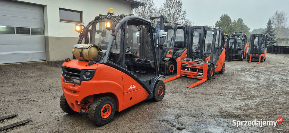 Wózek Widłowy Linde H25T Triplex 470 m 4 sekcje mazowieckie Małkinia Górna sprzedam