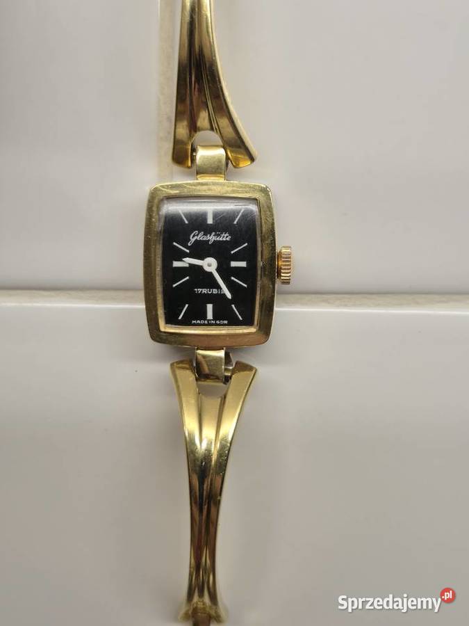 Damski zegarek vintage Glashutte DDR Damskie śląskie Chorzów