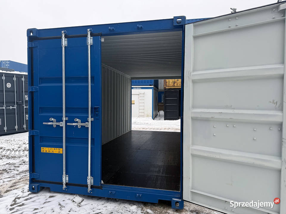 Magazyny kontenery double door przelotowe 20DVDC pomorskie Gdańsk