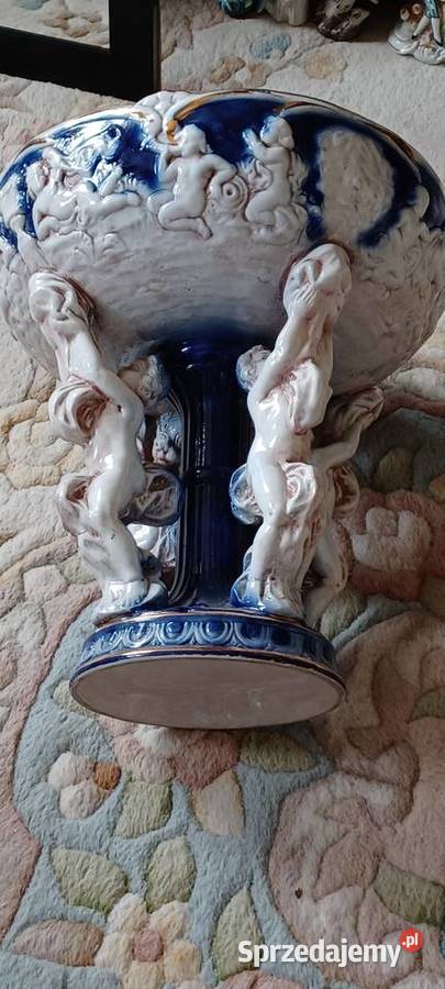 porcelana bez sygnatu misa zniszczona wysok 30 wielkopolskie