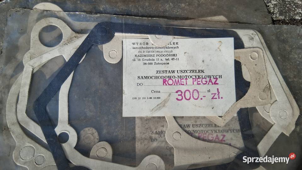 Uszczelki motocyklowe SimsonWSK 125Jawa 350Komar