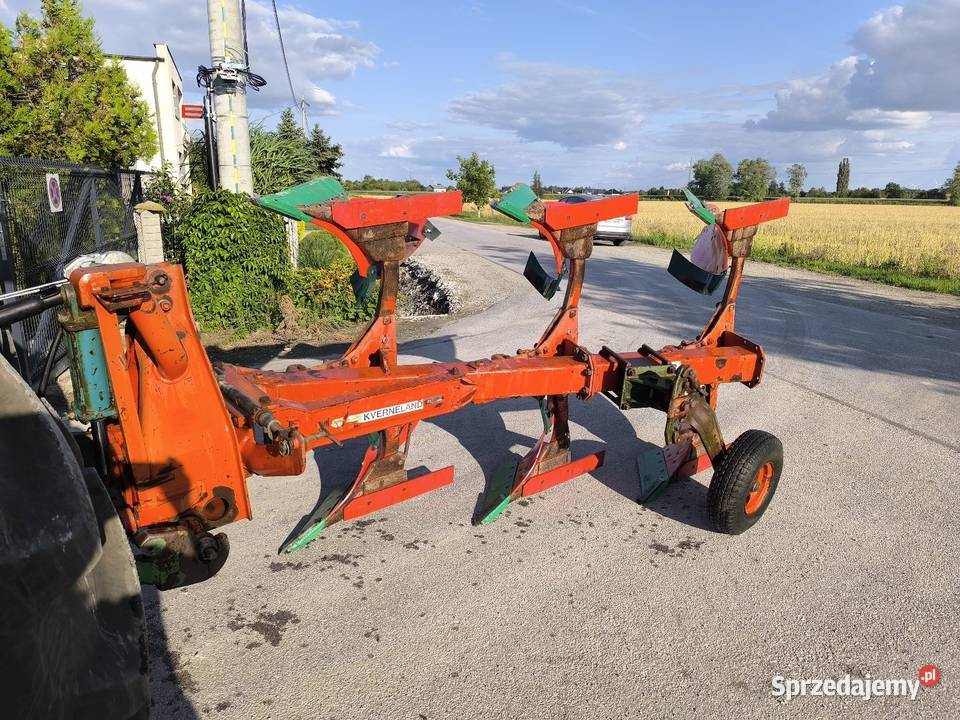 Pług 3 skibowy obrotowy Kverneland Fraugde Kutno sprzedam