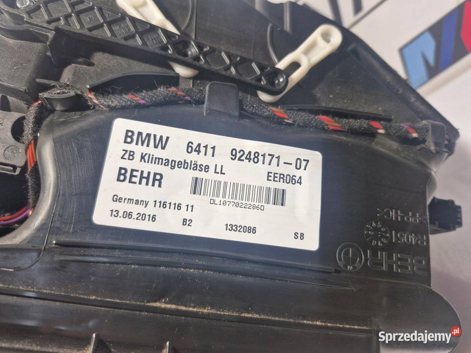 BMW F11 DMUCHAWE NAWIEWU 9248171