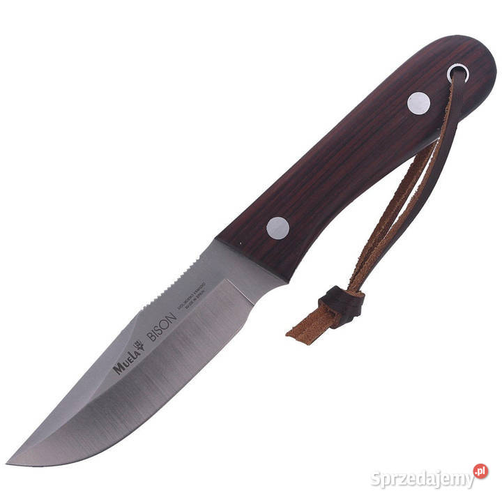 Nóż Muela Bison9NL Palisander Wood Satin Akcesoria, narzędzia i noże mazowieckie Warszawa