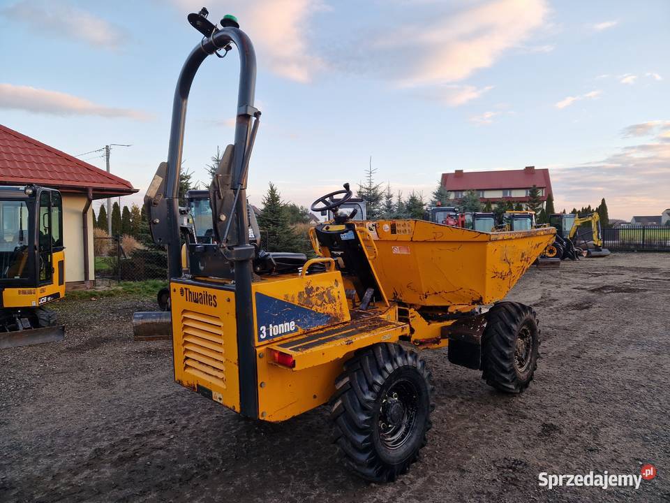 Wozidło Thwites 573 3 tony obrotowe 2015r Rok produkcji 2015 Motoryzacja