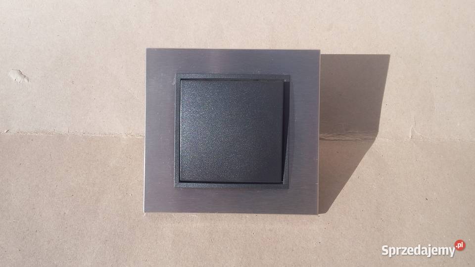 Włącznik łącznik światła BERKER B7 StalAntracyt Elektryka i akcesoria Warszawa