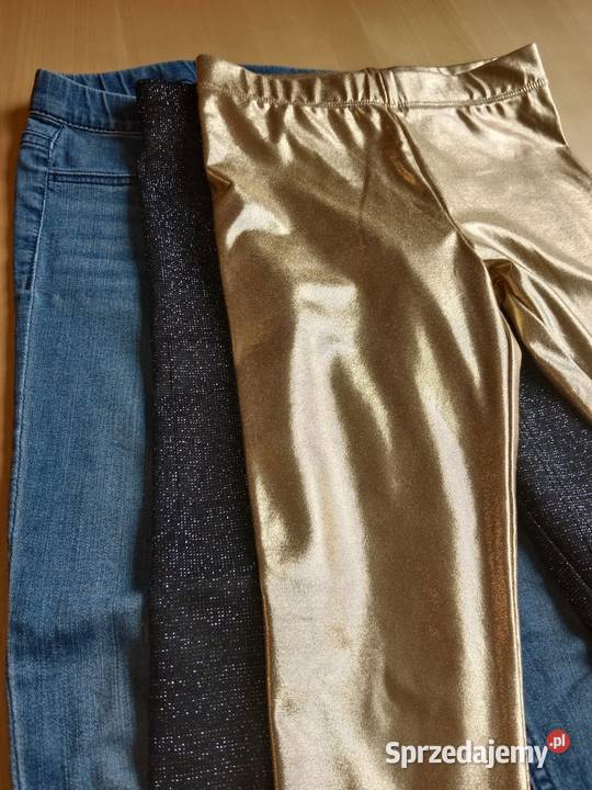 Leginsy zestaw rozmiar 122 Poznań