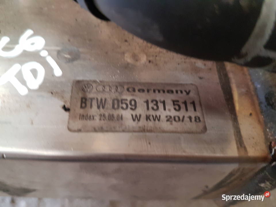 AUDI A6 27 30TDI ZAWOR EGR CHLODNICZKA Turek sprzedam