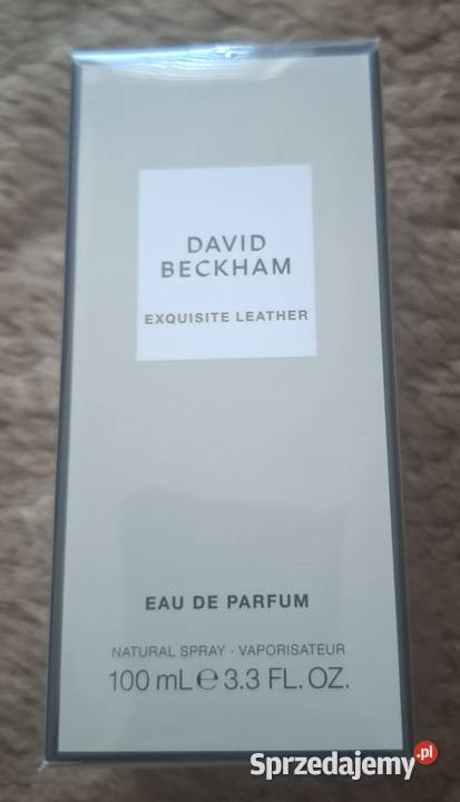 David Beckham Exquisite Leather 100 ml sprzedam
