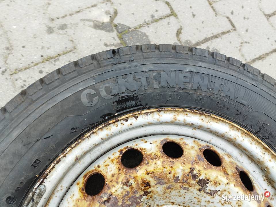 koło zapasowe vivaro A trafic II continental Żywiec
