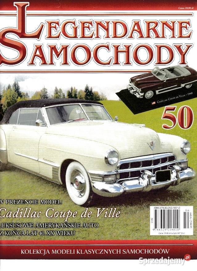 LEGENDARNE SAMOCHODY Pełna kolekcja 61 modeli Wołomin