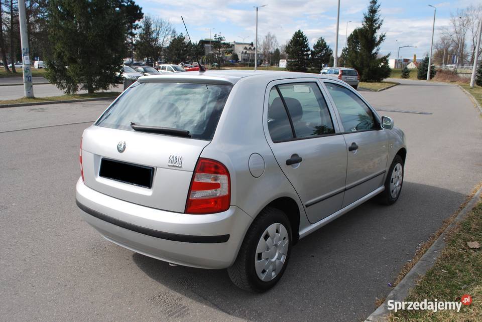 Skoda Fabia Klima ASR Zadbany Nowy Akumulator MP3 Nowy Sącz sprzedam