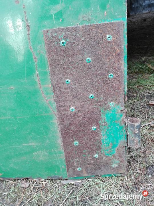 Drzwi metalowe na budowę warsztat tymczasowe Metalowe