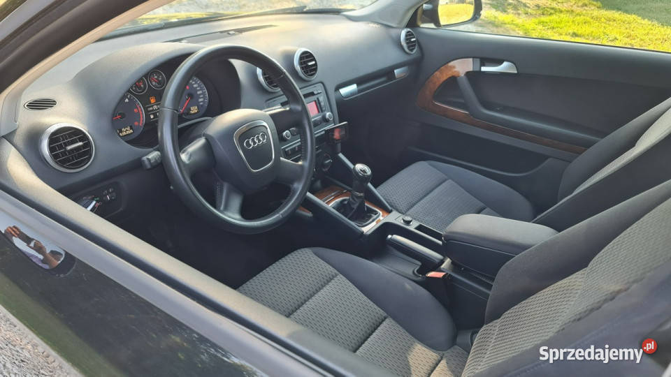 Audi A3 3drzwiowe 20 TDI 140 Ambiente Czarna tempomat A3 Chmielnik sprzedam